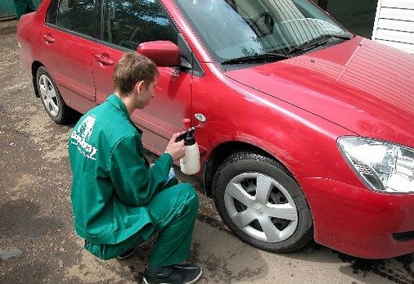 Покраска автомобиля своими руками в металлик
