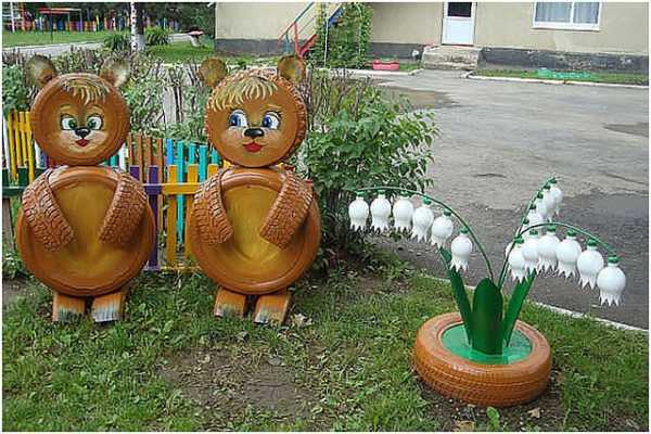 Полезные и оригинальные поделки из мусора для дачи