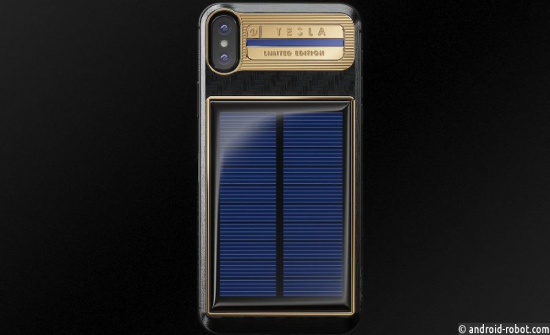 Представлен корпус для iphone x, который можно заряжать от солнца