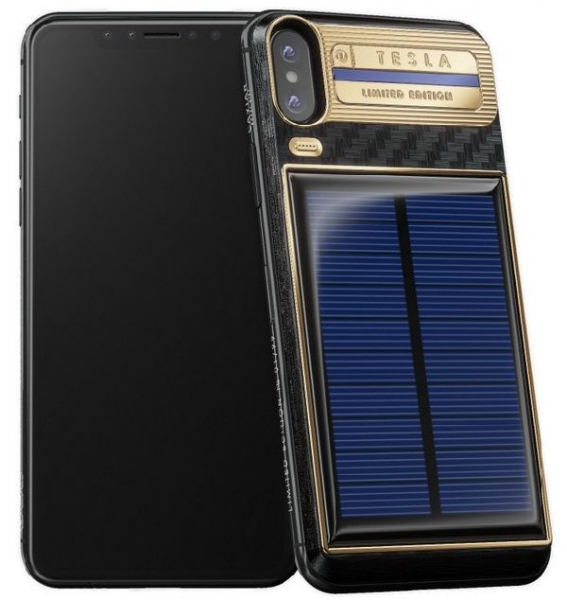 Представлен корпус для iphone x, который можно заряжать от солнца