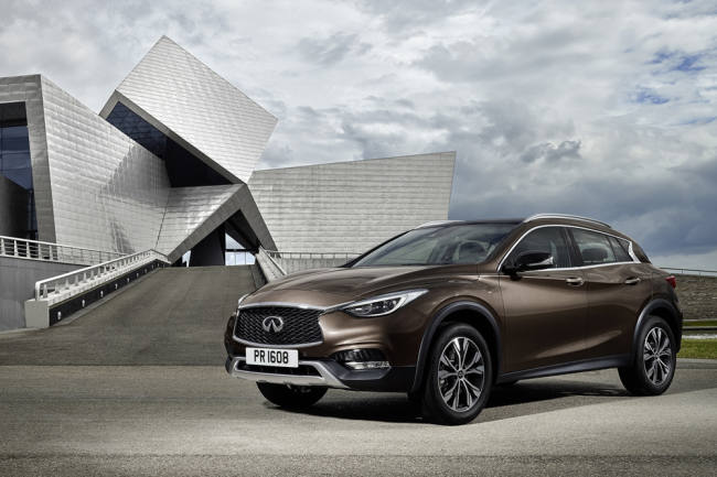 Раскрыты российские цены на кроссовер infiniti qx30