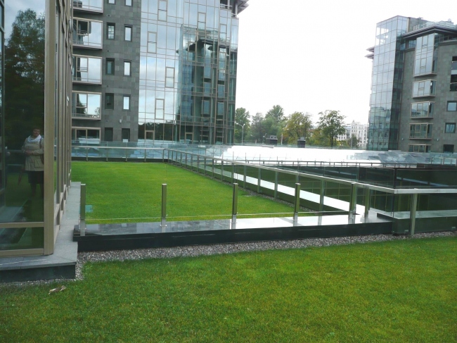 Растения атриума элитного жилого комплекса класса deluxe diadema club house