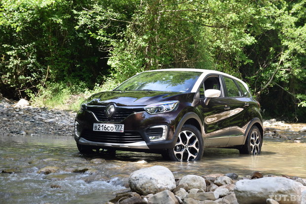 Renault kaptur – яркий и красочный «француз»!