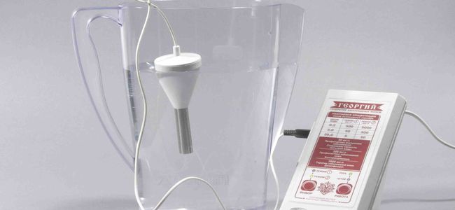 Серебряный ионизатор для воды своими руками