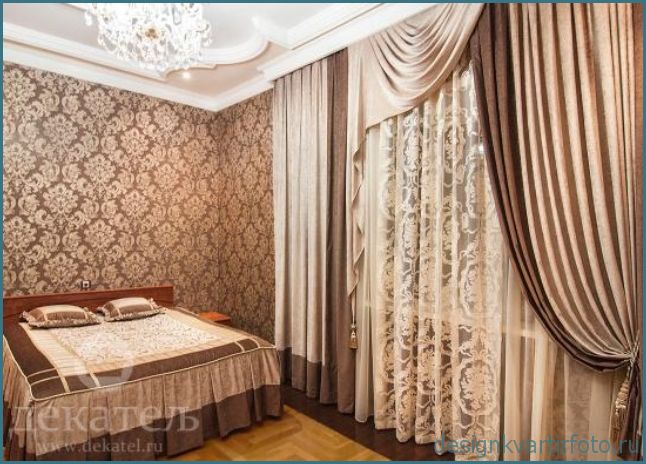 Шторы в классическом стиле, фото подборка