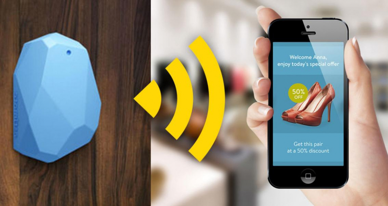 Создана карта с bluetooth-маячком
