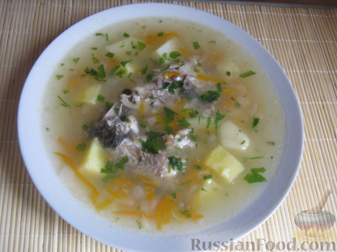 Уха из карася