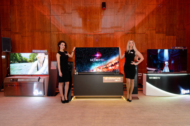 Ультратонкий телевизор lg oled signature