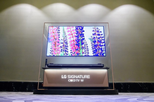Ультратонкий телевизор lg oled signature