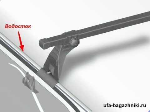 Установка багажника на крышу ваз 2107
