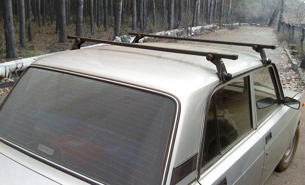 Установка багажника на крышу ваз 2107