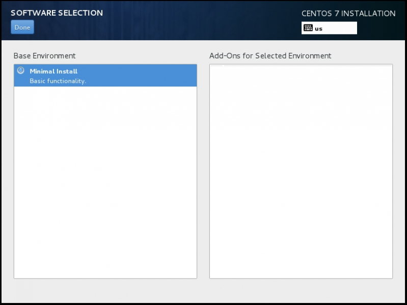 Установка centos 7
