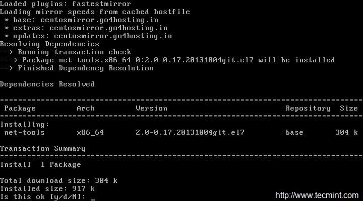 Установка centos 7
