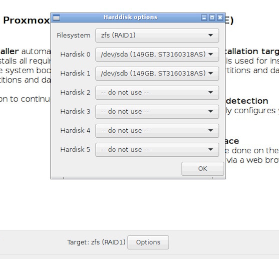 Установка proxmox в debian на raid 1
