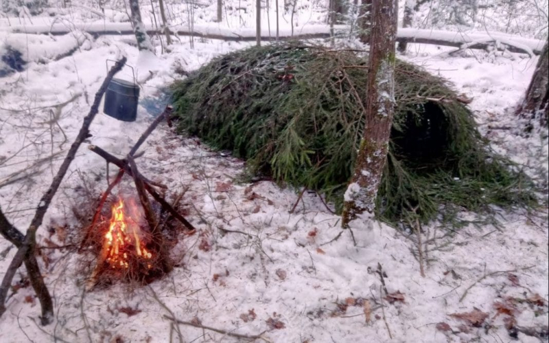 Выживание в тайге зимой: основные законы сурового севера