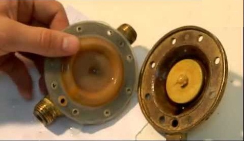 Замена мембраны в газовой колонке