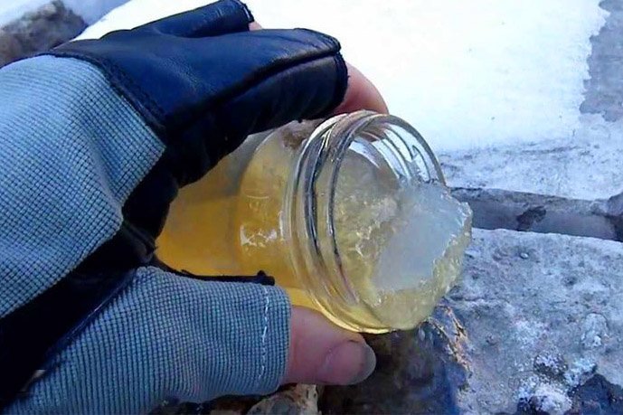Замерзает топливо