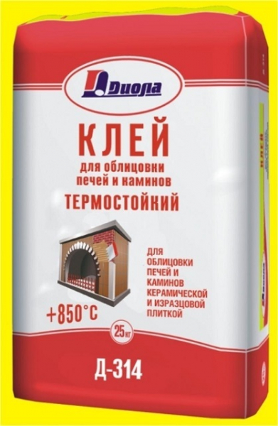 Жаропрочный клей для каминов: правила работы