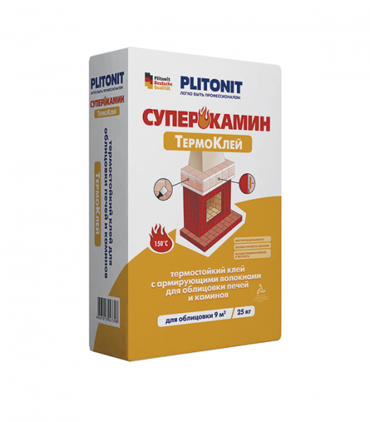 Жаропрочный клей для каминов: правила работы